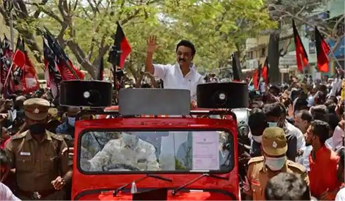 एम.के. स्टालिन ने चुनाव प्रचार में उठाया पुलिस फायरिंग का मुद्दा