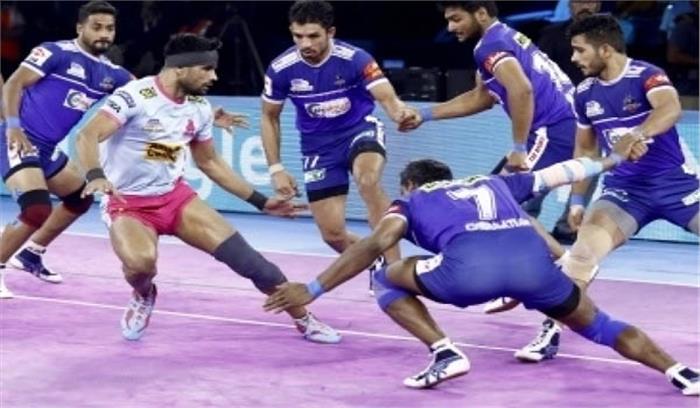पीकेएल-7 : जयपुर में पटना पाइरेट्स से भिड़ेगी हरियाणा स्टीलर्स पीकेएल-7 : जयपुर में पटना पाइरेट्स से भिड़ेगी हरियाणा स्टीलर्स