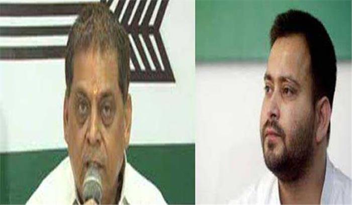 तेजस्वी को यात्रा के लिए हाईटेक बस गिफ्ट करने वाला बीपीएल सूची में शामिल है : जदयू