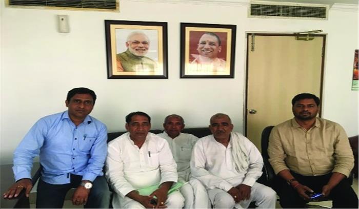 विधायक तेजपाल नागर ने मुख्यमंत्री के सामने रखी किसानों की समस्या