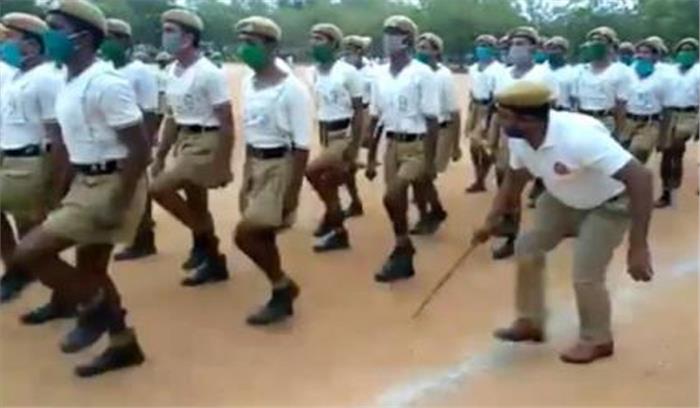 तेलंगाना पुलिस रफी के गानों से दे रही रंगरूटों को प्रशिक्षण