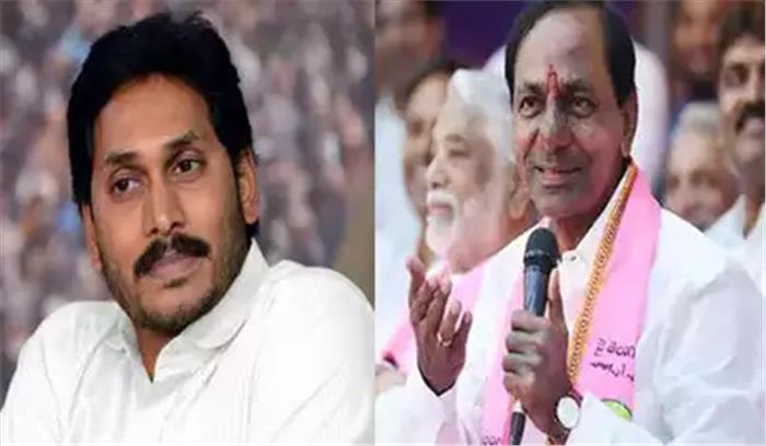 टीआरएस नेताओं ने संघीय मोर्चे पर चर्चा के लिए जगन मोहन रेड्डी से मुलाकात की