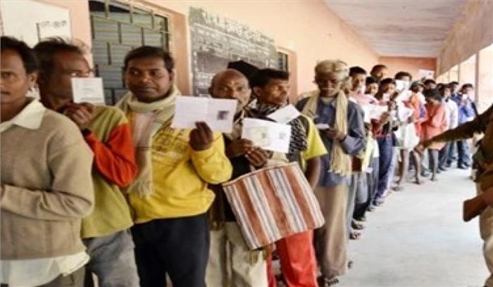 तेलंगाना : स्थानीय निकाय चुनाव के लिए मतदान जारी