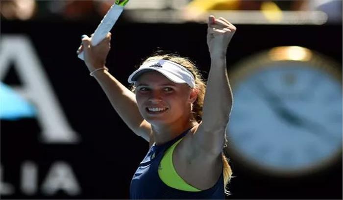 पहली बार ग्रैंड स्लैम आस्ट्रेलियन ओपन के फाइनल में पहुंची कैरोलीना वोज्नियाकी