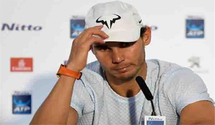 ब्रिस्बेन इंटरनेशनल टेनिस टूर्नामेंट से नडाल ने लिया अपना नाम वापस