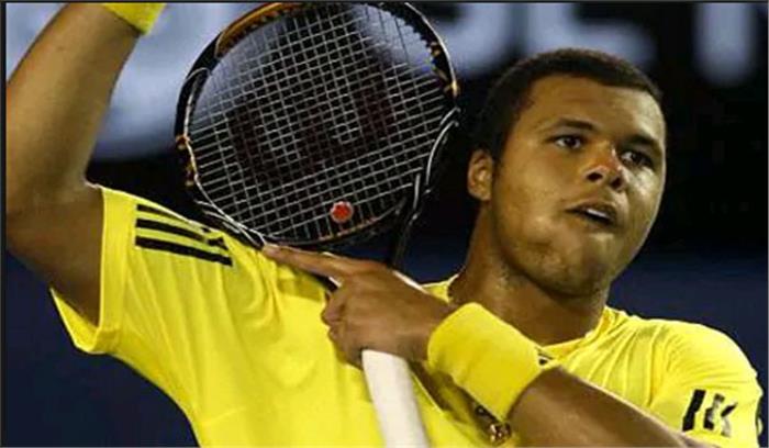 टेनिस : विलफ्रेड सोंगा एगोन चैम्पियनशिप से हुए बाहर