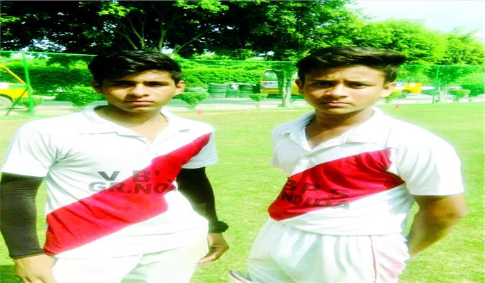 राष्ट्रीय टेनिस क्रिकेट चैम्पियनशिप के लिए दो खिलाड़ियों का चयन