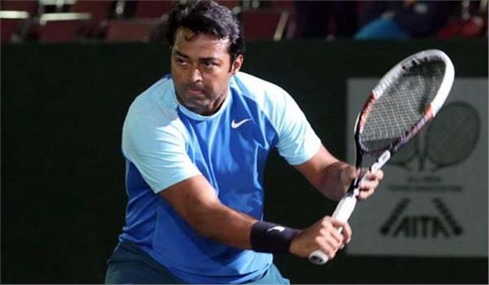 टेनिस टीम पहुंची, पेस का कोई अता : पता नहीं टेनिस टीम पहुंची, पेस का कोई अता : पता नहीं