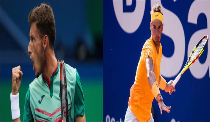 नडाल और बुस्ता ने किया बार्सिलोना ओपन टेनिस टूर्नामेंट के सेमीफाइनल में प्रवेश