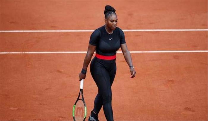 फ्रेंच ओपन में अपने मशहूर कैट सूट में नहीं दिखेंगी सेरेना विलियम्स