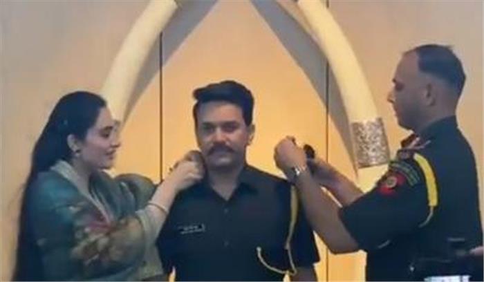 टेरिटोरियल आर्मी में कैप्टन बनने वाले पहले मंत्री बने अनुराग ठाकुर