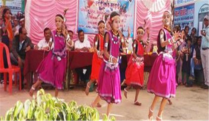 शिक्षा उत्सव एवं लईका मड़ई का आयोजन