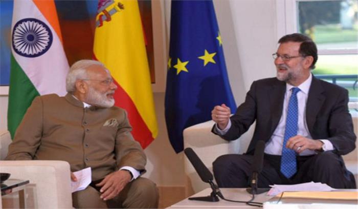 आतंकवाद से मिलकर लड़ेंगे भारत और स्पेन