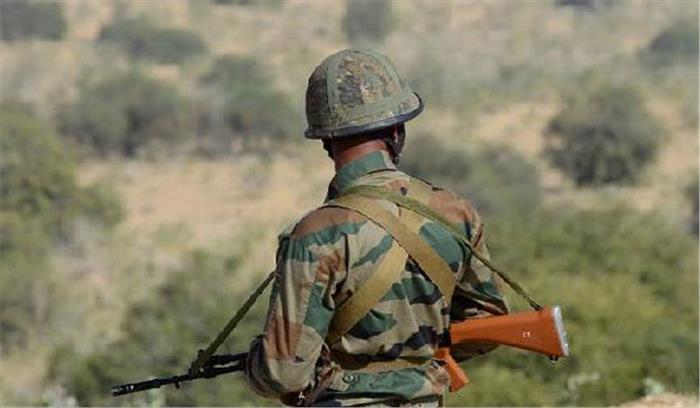 आतंकवादियों की तलाश में 20 गांवों की घेराबंदी