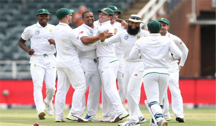 जोहानसबर्ग टेस्ट: पहले सत्र में दक्षिण अफ्रीकी गेंदबाज रहे हावी जोहानसबर्ग टेस्ट: पहले सत्र में दक्षिण अफ्रीकी गेंदबाज रहे हावी