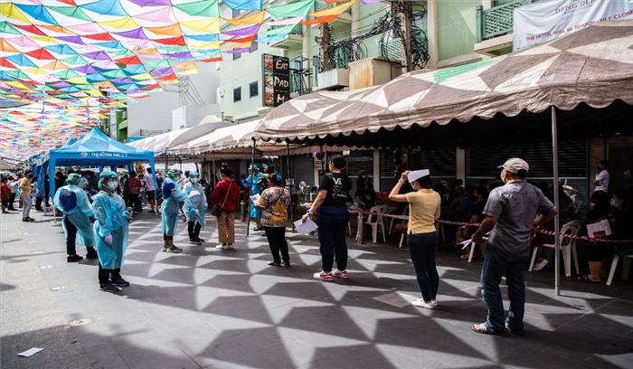 थाई सरकार ने बैंकॉक शहर में प्रतिबंधों में छूट देने पर लगाई रोक