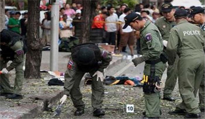 थाईलैंड की राजधानी बैंकॉक में सिलसिलेवार बम धमाका ,दो घायल थाईलैंड की राजधानी बैंकॉक में सिलसिलेवार बम धमाका ,दो घायल