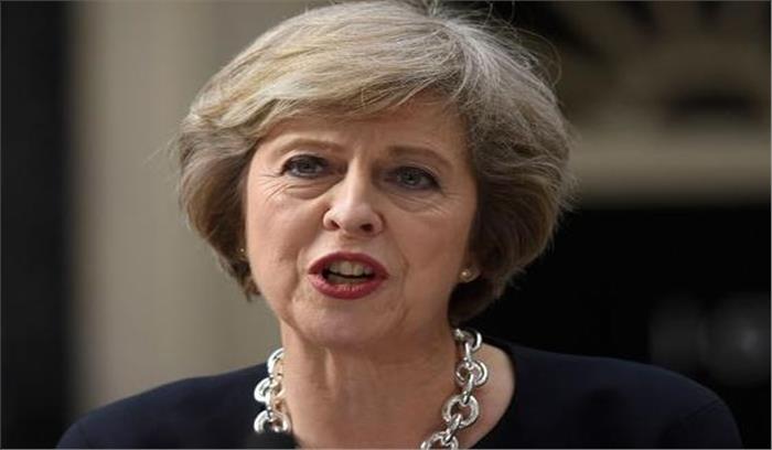   ब्रिटिश संसद हमला बीमार और विकृत मानसिकता का प्रतीक: थेरेसा मे