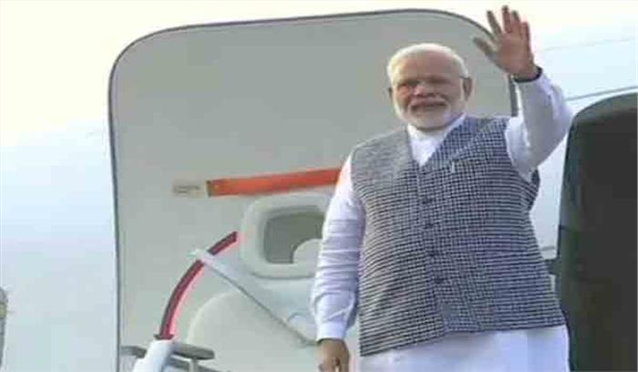 प्रधानमंत्री नरेंद्र मोदी भूटान से भारत रवाना