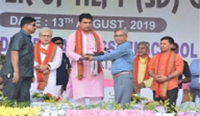 त्रिपुरा : एनएलएफटी के 88 विद्रोहियों ने समर्पण किया