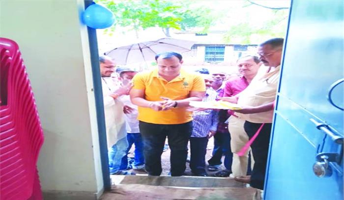 किसान अतिरिक्त भवन का  उदघाटन