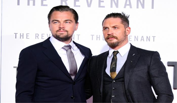 डिकैप्रियो का डिजाइन किया टैटू टॉम हार्डी ने गुदवाया