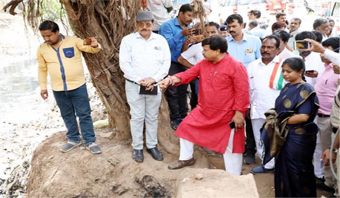 तोमर ने शिवपुरी में साफ सफाई का जायजा लिया
