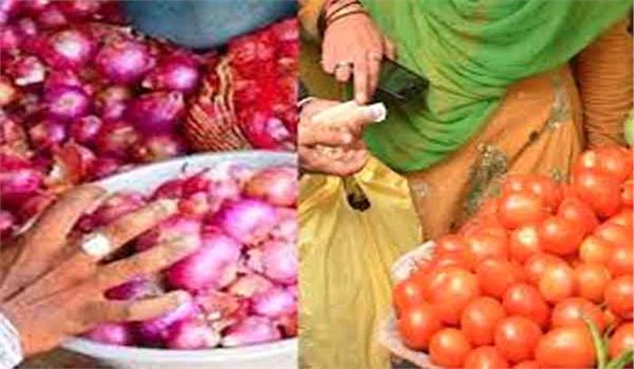 टमाटर, प्याज की महंगाई के लिए दिल्ली सरकार जिम्मेदार