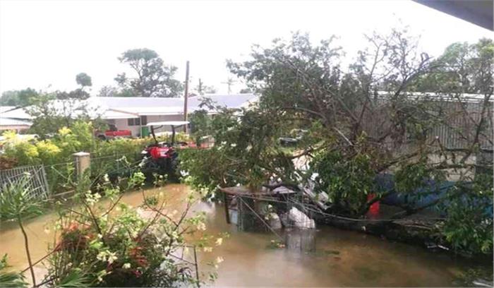 टोंगा : चक्रवात गीता से संसद भवन जमींदोज