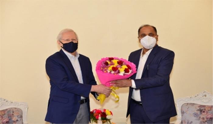 पर्यटन और बागवानी क्षेत्र में अमेरिकी निवेश चाह रहा हिमाचल प्रदेश पर्यटन और बागवानी क्षेत्र में अमेरिकी निवेश चाह रहा हिमाचल प्रदेश