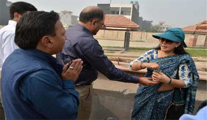 ट्रैफिक पार्क निर्माण की खुली पोल