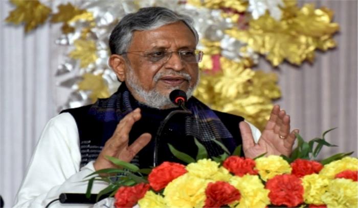 तिरंगे का अपमान कराने वालों के साथ नहीं बिहार, फ्लॉप होगी मानव श्रृंखला : सुशील मोदी