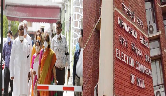 टीएमसी के प्रतिनिधिमंडल ने की चुनाव आयोग से मुलाकात, की जांच की मांग