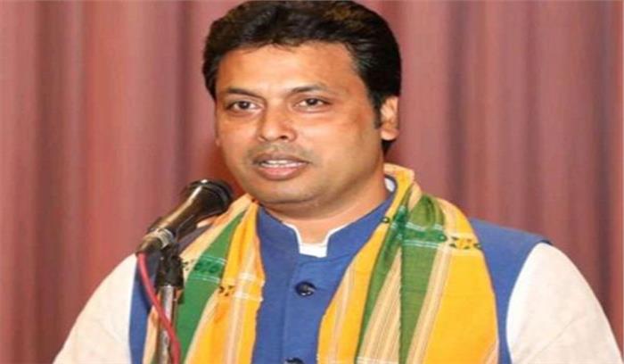 त्रिपुरा के वित्तीय संकट पर मोदी से मुलाकात करेंगे देब