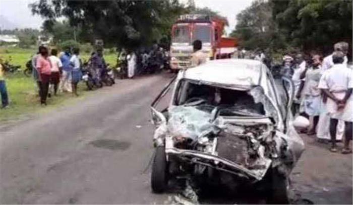 त्रिपुरा में सड़क हादसे में छह लोगों की मौत, 10 घायल