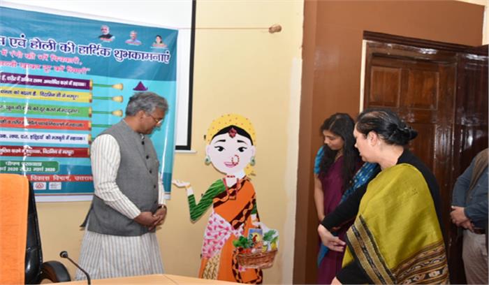 त्रिवेन्द्र सिंह रावत ने चुनावी जनसभा को किया सम्बोधित