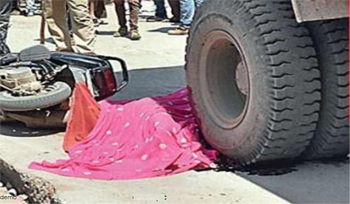 ट्रक की ठोकर से अधेड़ की मौके पर मौत
