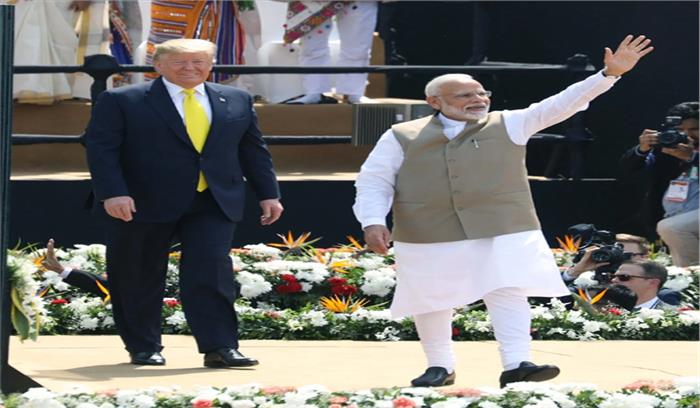 ट्रंप की भारत यात्रा उन्हें चुनाव में फायदा पहुंचाएगी : सर्वे