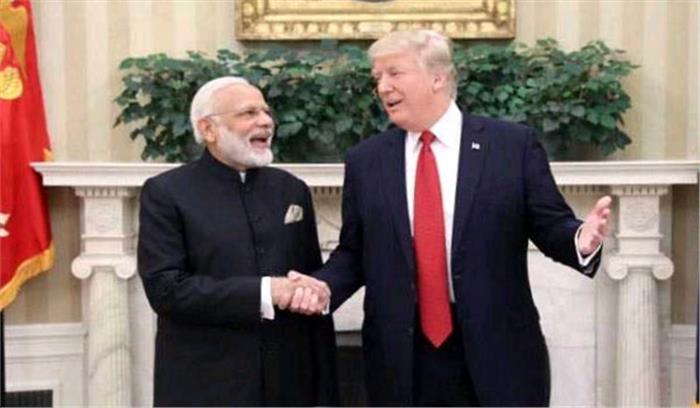 मोदी की मेजबानी करना मेरे लिए बड़े सम्मान की बात : ट्रंप​​​​​​​