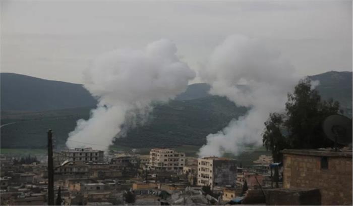 सीरिया में तुर्की ने किया सीरियाई सरकार समर्थित बलों पर हमला, 36 की मौत 