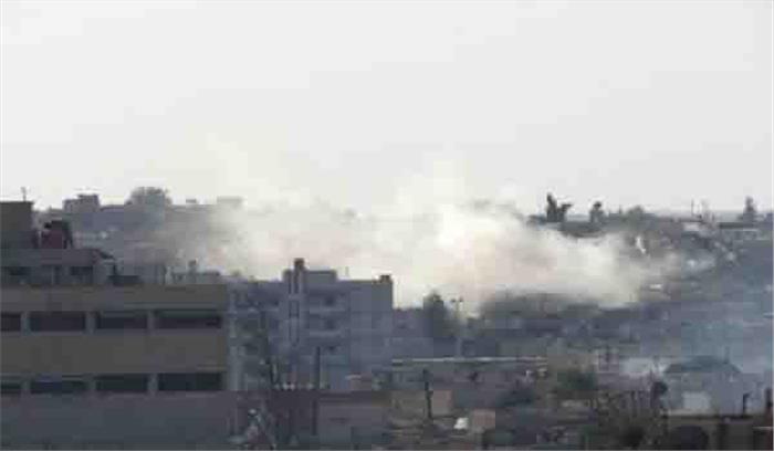 सीरिया में तुर्की के हमले के बाद 100,000 लोगों ने किया पलायन