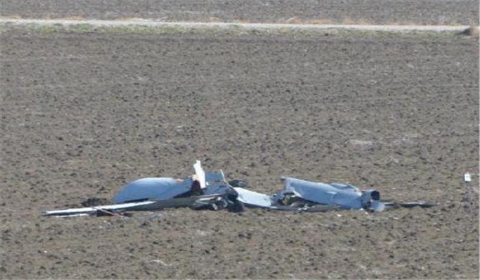 अमेरिकी ड्रोन तुर्की में हुआ दुर्घटनाग्रस्त