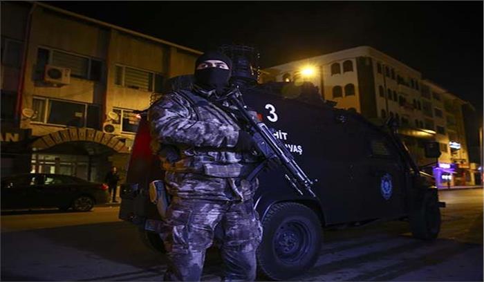 तुर्की में आईएस से ताल्लुक रखने के संदेह में 111 संदिग्ध हिरासत में