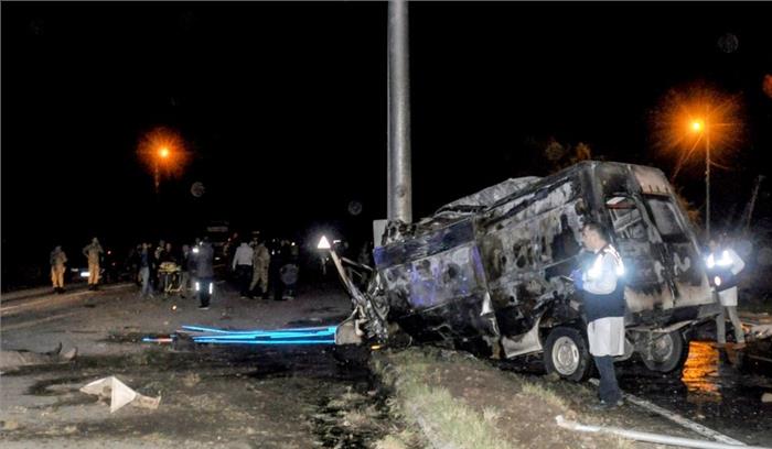 तुर्की में एक मिनी बस दुर्घटनाग्रस्त,  17 प्रवासियों की मौत