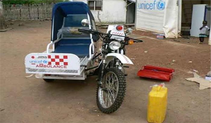 दोपहिया वाहनों पर होगी एंबुलेंस