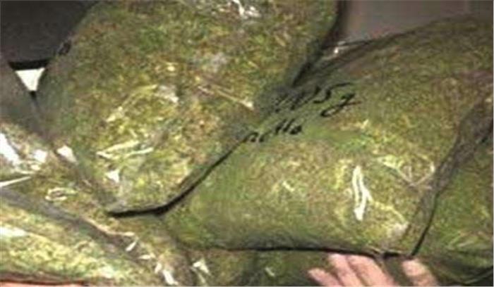 दो गांजा तस्कर गिरफ्तार