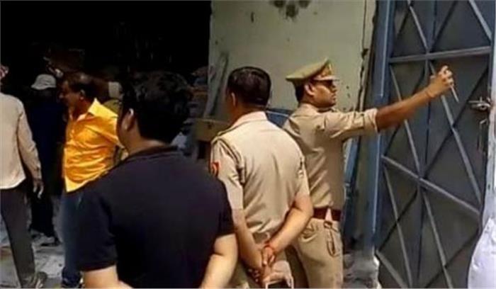 उप्र : सीमेंट की बोरियां से दबकर 2 मजदूरों की मौत