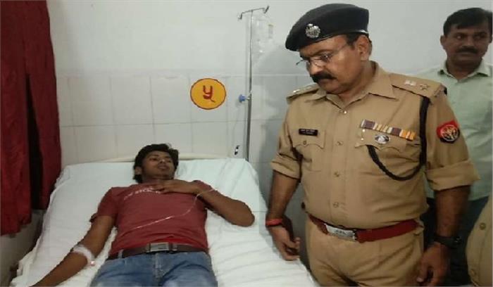 उप्र : इटावा मुठभेड़ में 25000 का इनामी अपराधी गिरफ्तार