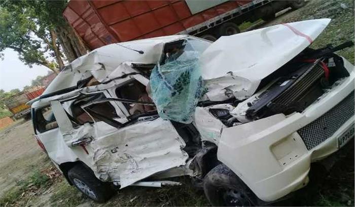 उप्र : सपा नेता के भतीजे की सड़क हादसे में मौत