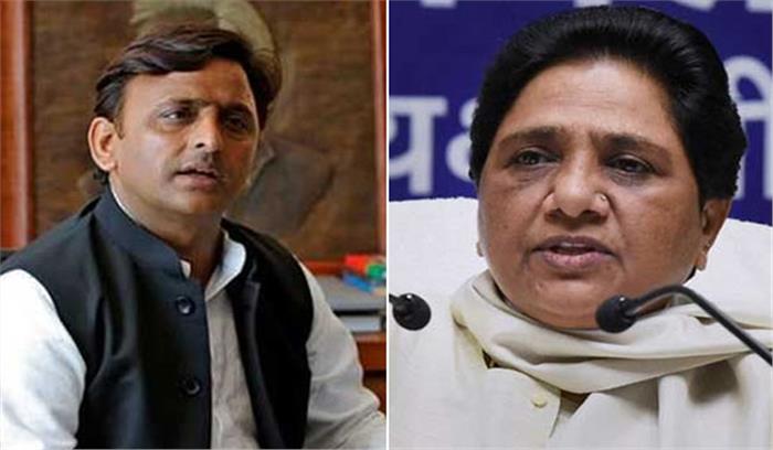 उप्र : फूलपुर व गोरखपुर उप्र उपचुनाव में सपा को बसपा का समर्थन